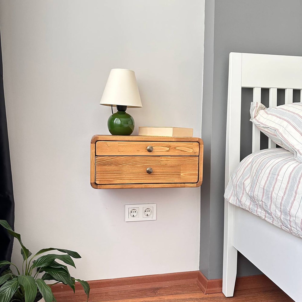 Drawer nightstand,Floating Nightstand,Wall nightstand