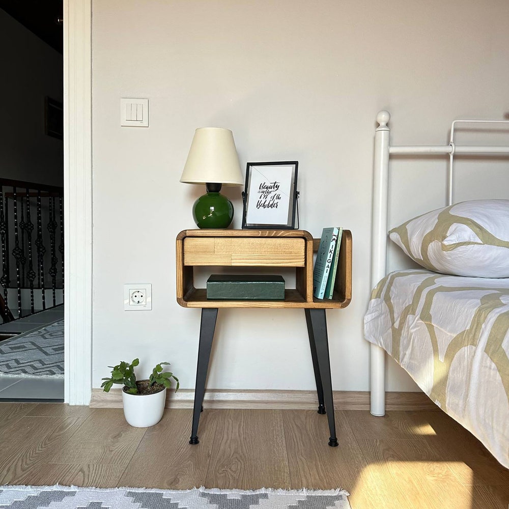 Drawer nightstand,Floating Nightstand,Wall nightstand