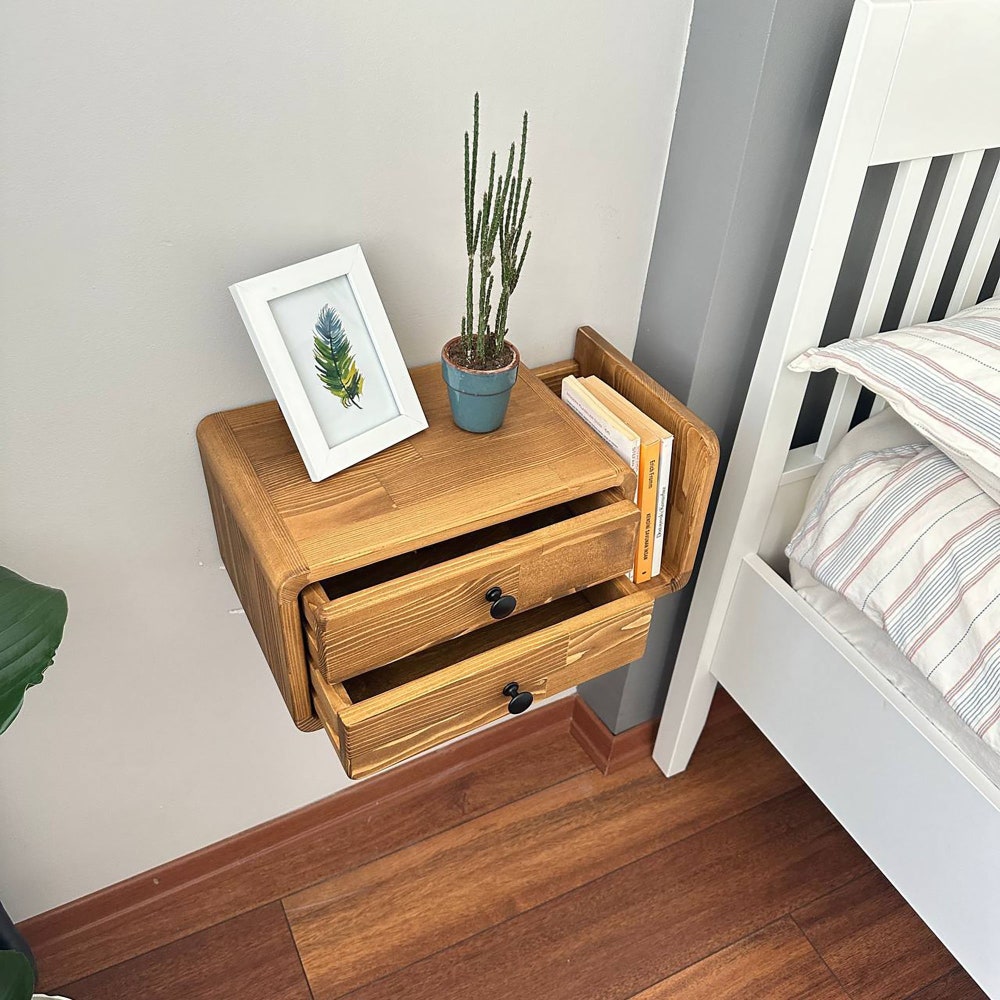 Drawer nightstand,Floating Nightstand,Wall nightstand