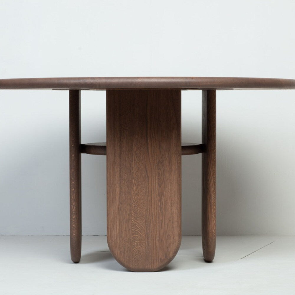Round Dinning Table, Solid wood table