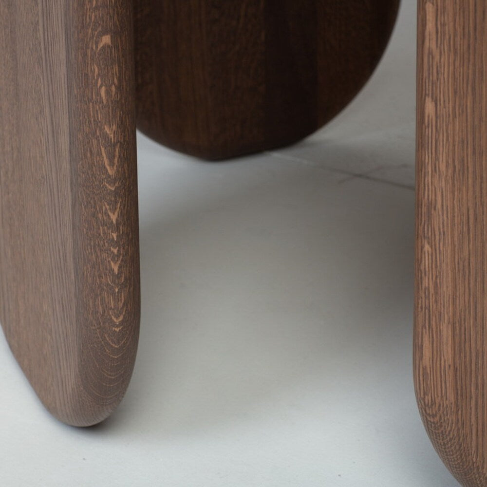 Round Dinning Table, Solid wood table