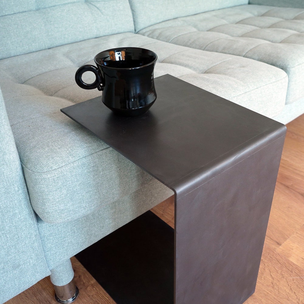 C Side Table | Metal Coffee Table | C Table | Metal Side Table | Industrial Table | Side Table