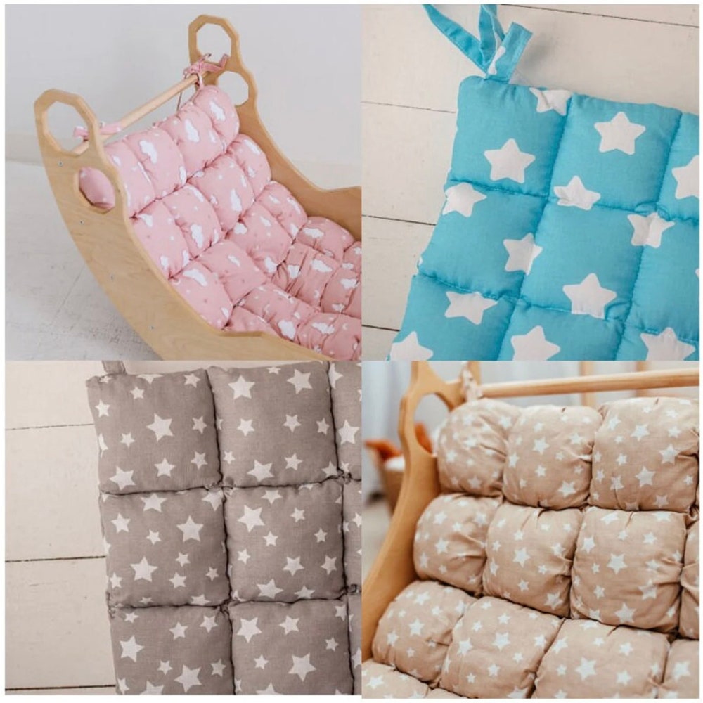 Climbing set, Arch with pillow, Foldable triangle, Montessori furniture, Indoor playground, Toddler gift, Baby gym climber, Nursery decor