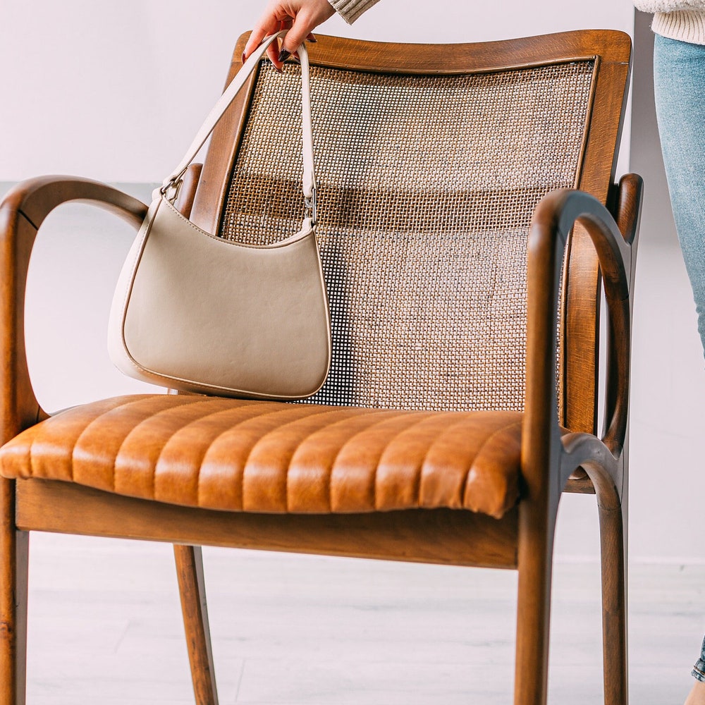 Wooden rattan dining chair, made of hornbeam wood, handmade, special color and fabric options are available.