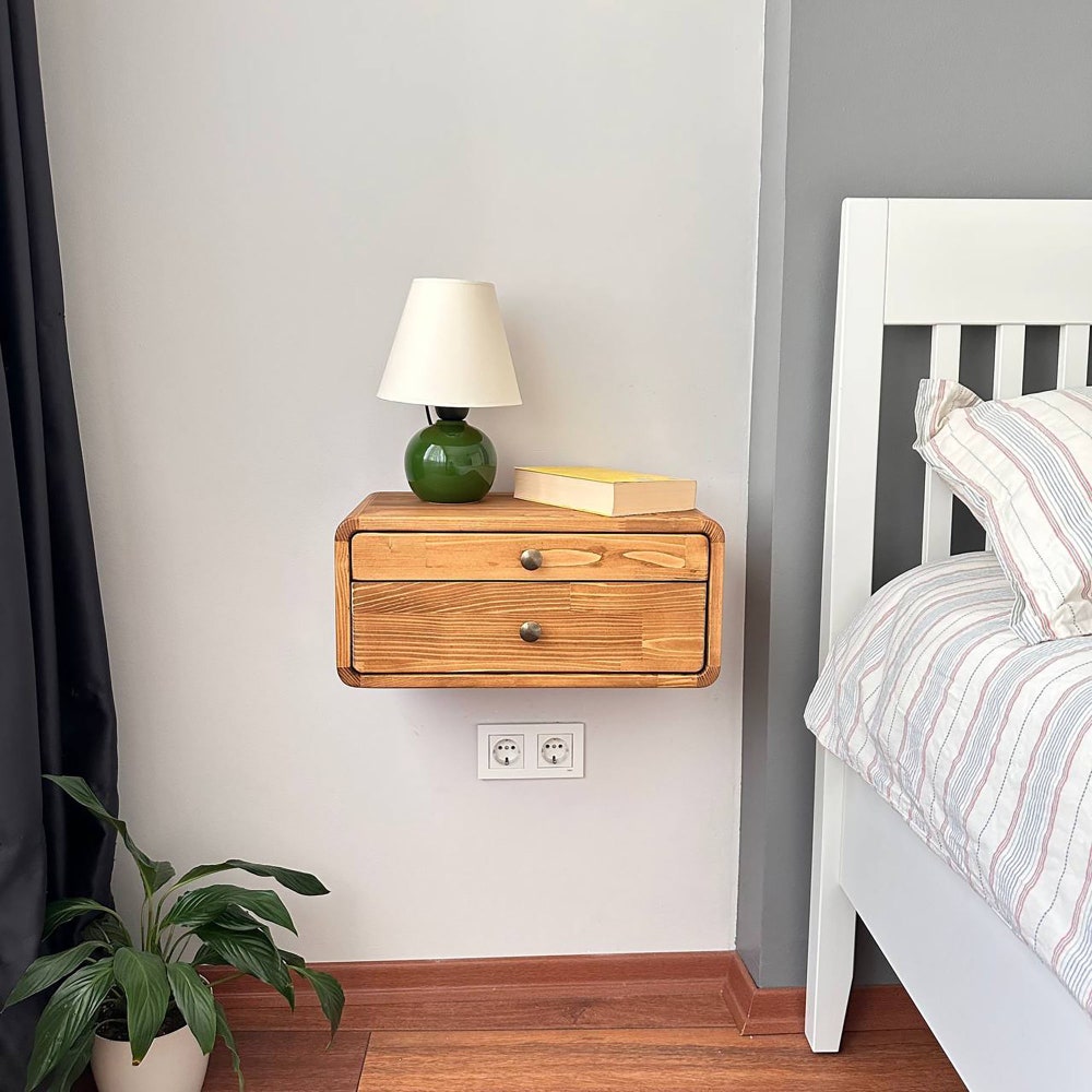 Drawer nightstand,Floating Nightstand,Wall nightstand