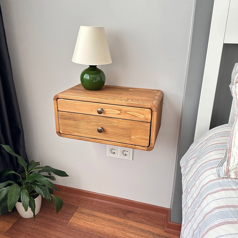 Drawer nightstand,Floating Nightstand,Wall nightstand
