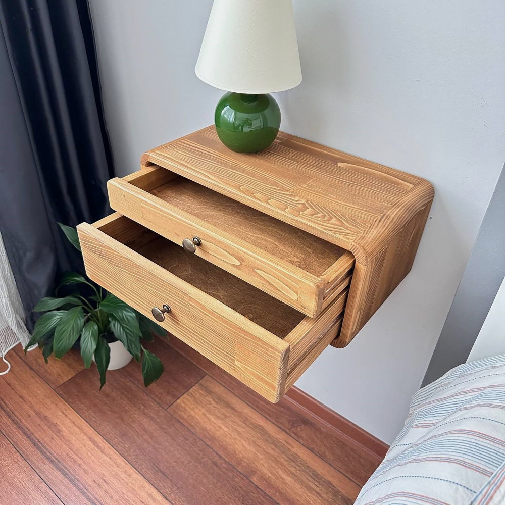 Drawer nightstand,Floating Nightstand,Wall nightstand