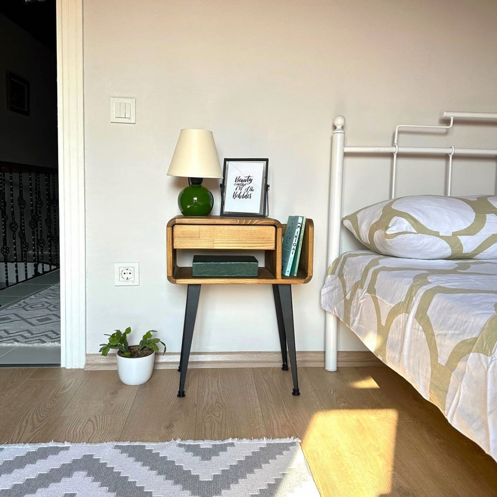Drawer nightstand,Floating Nightstand,Wall nightstand