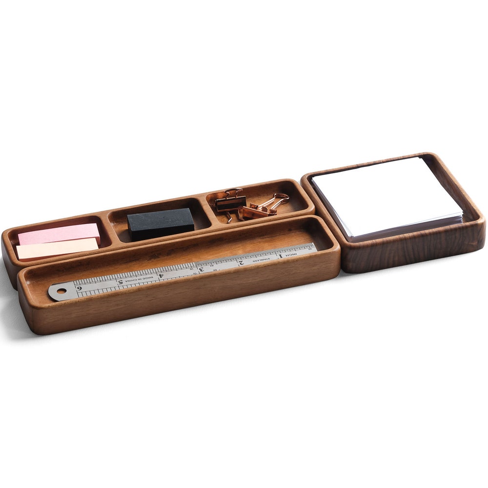 Desk Organizer Set, Notes Holder, Custom Gift, Personalized Tray