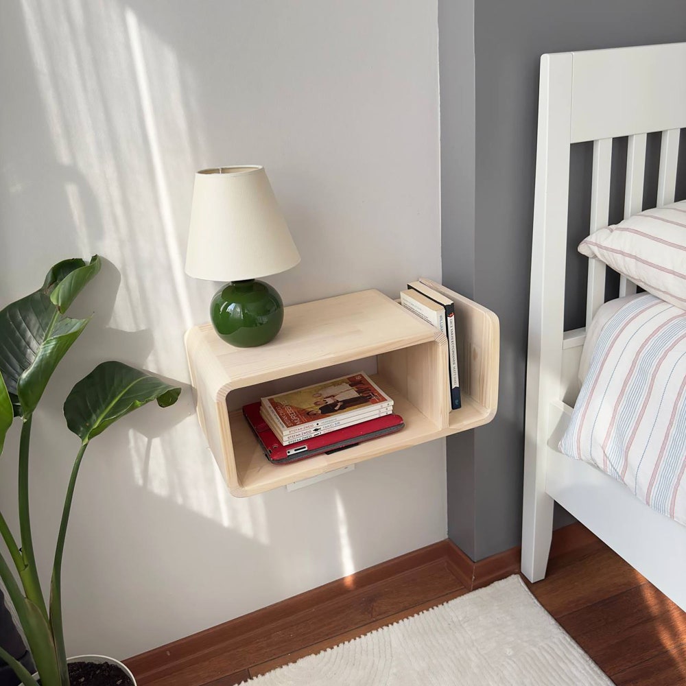 Drawer nightstand,Floating Nightstand,Wall nightstand