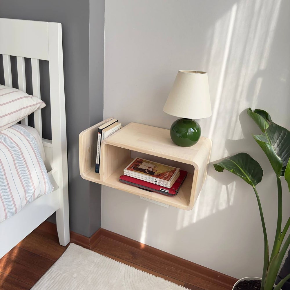 Drawer nightstand,Floating Nightstand,Wall nightstand