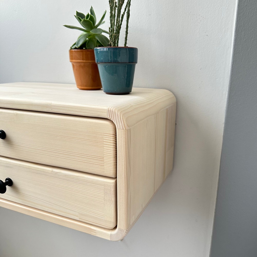 Drawer nightstand,Floating Nightstand,Wall nightstand