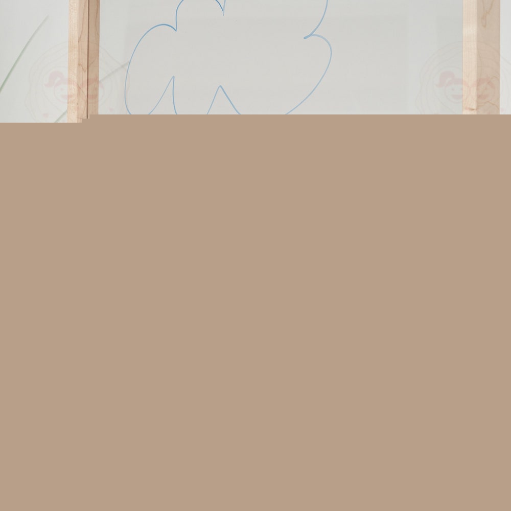Acrylic Easel, Washable Easel, Wipe Off Easel, Art Display, Wood Easel, Children's Wood Free Standing Art Board