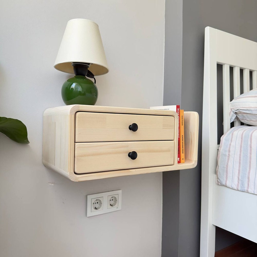 Drawer nightstand,Floating Nightstand,Wall nightstand