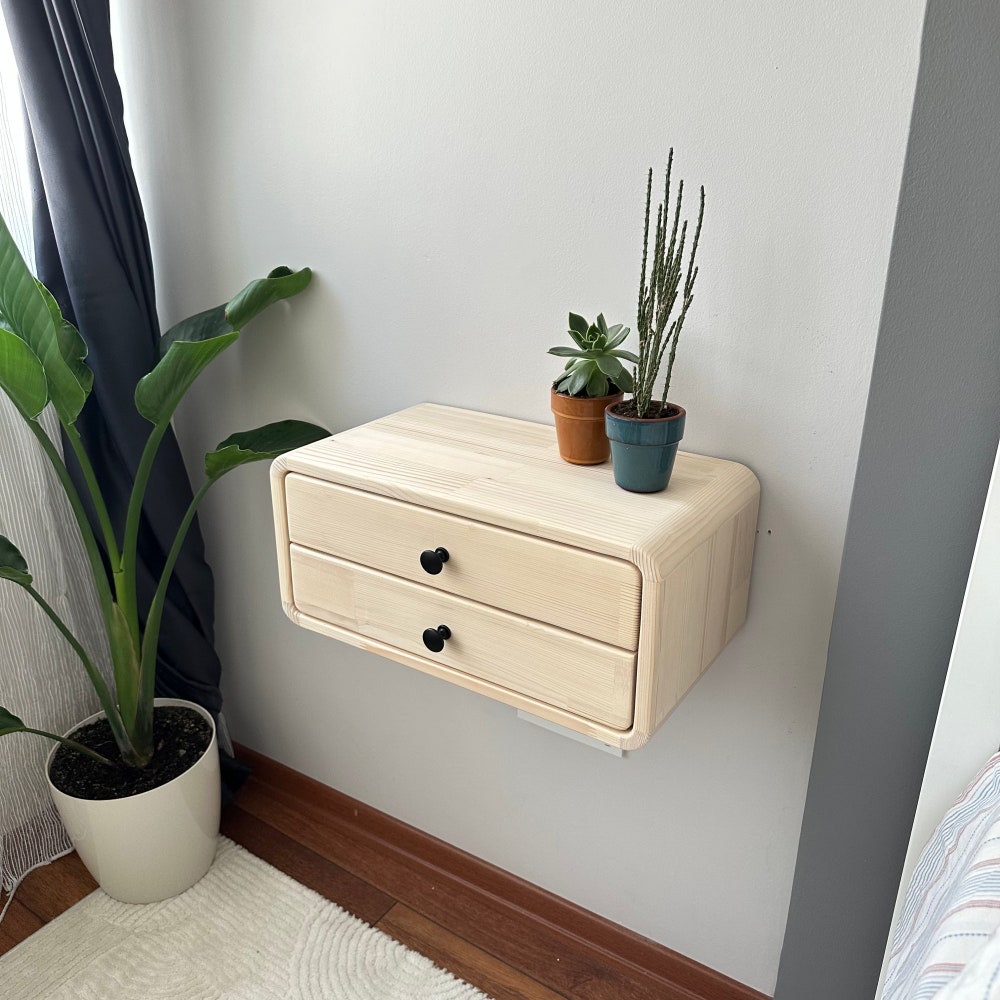 Drawer nightstand,Floating Nightstand,Wall nightstand