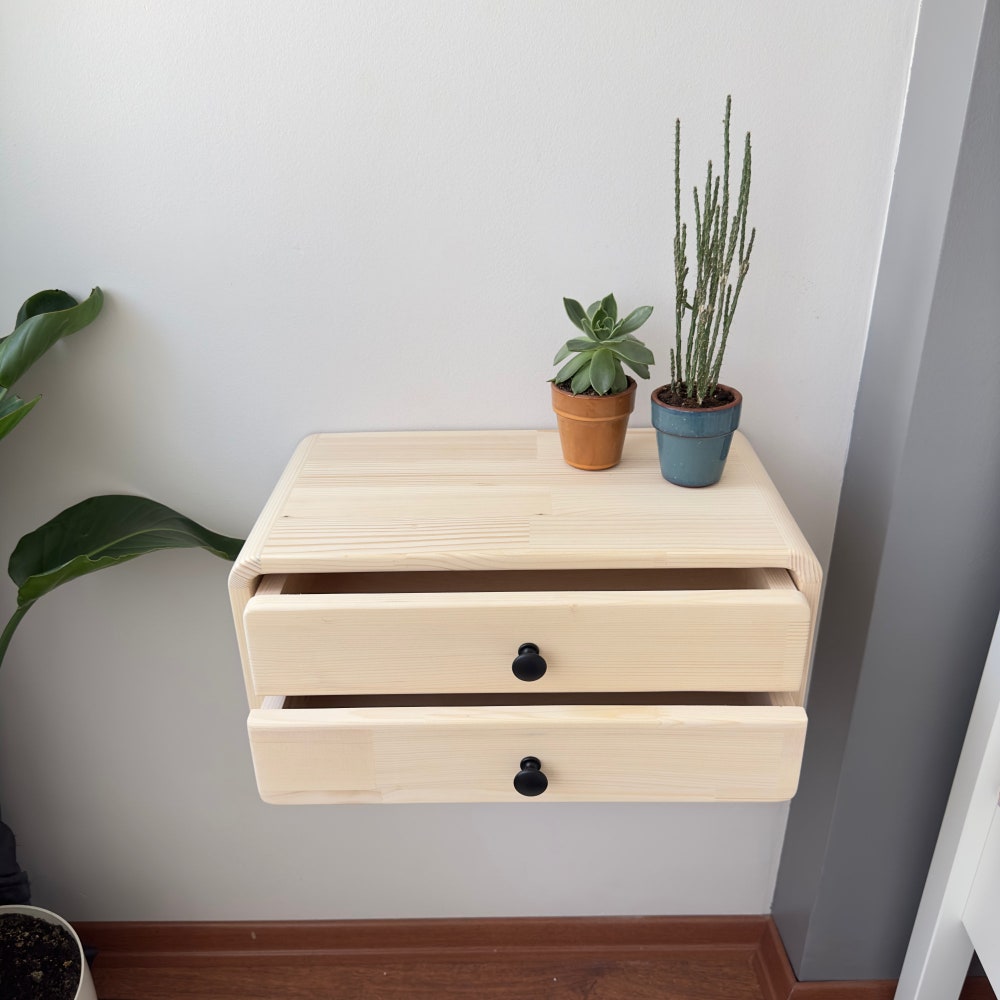 Drawer nightstand,Floating Nightstand,Wall nightstand