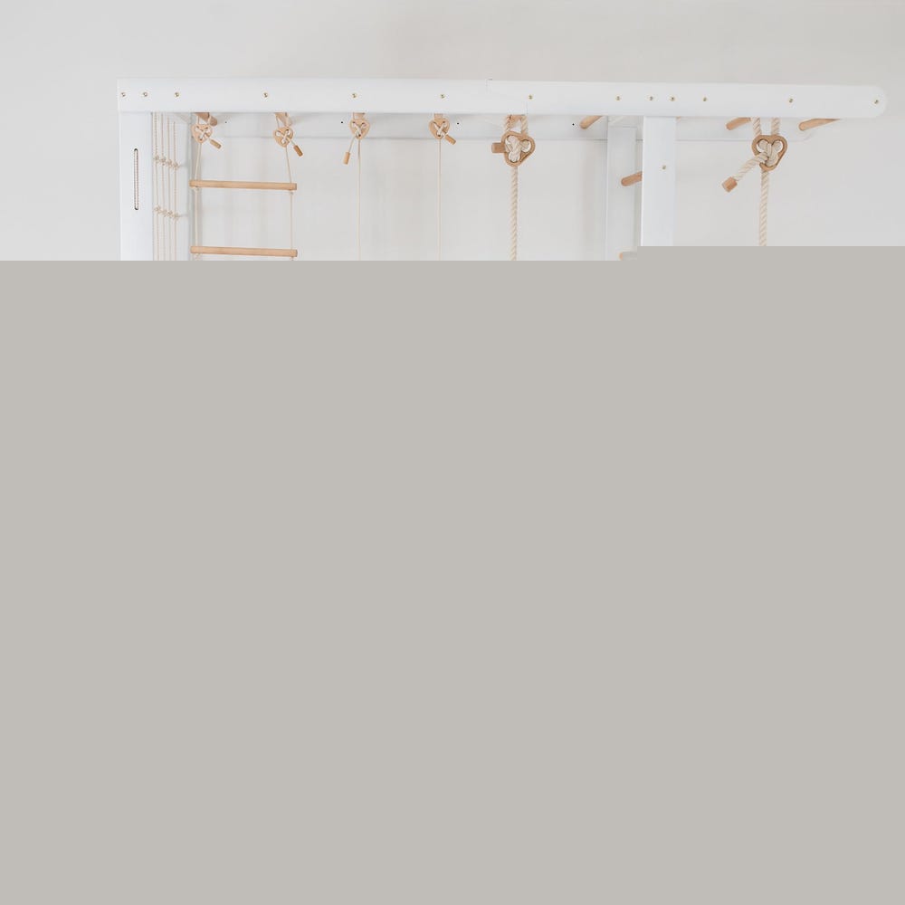 90x90" Swedish Ladder, Climbing Wall, Toddler Climbing Gym, Montessori Climber, Monkey Bars, Indoor Swing, Montessori Climbing Wall Net