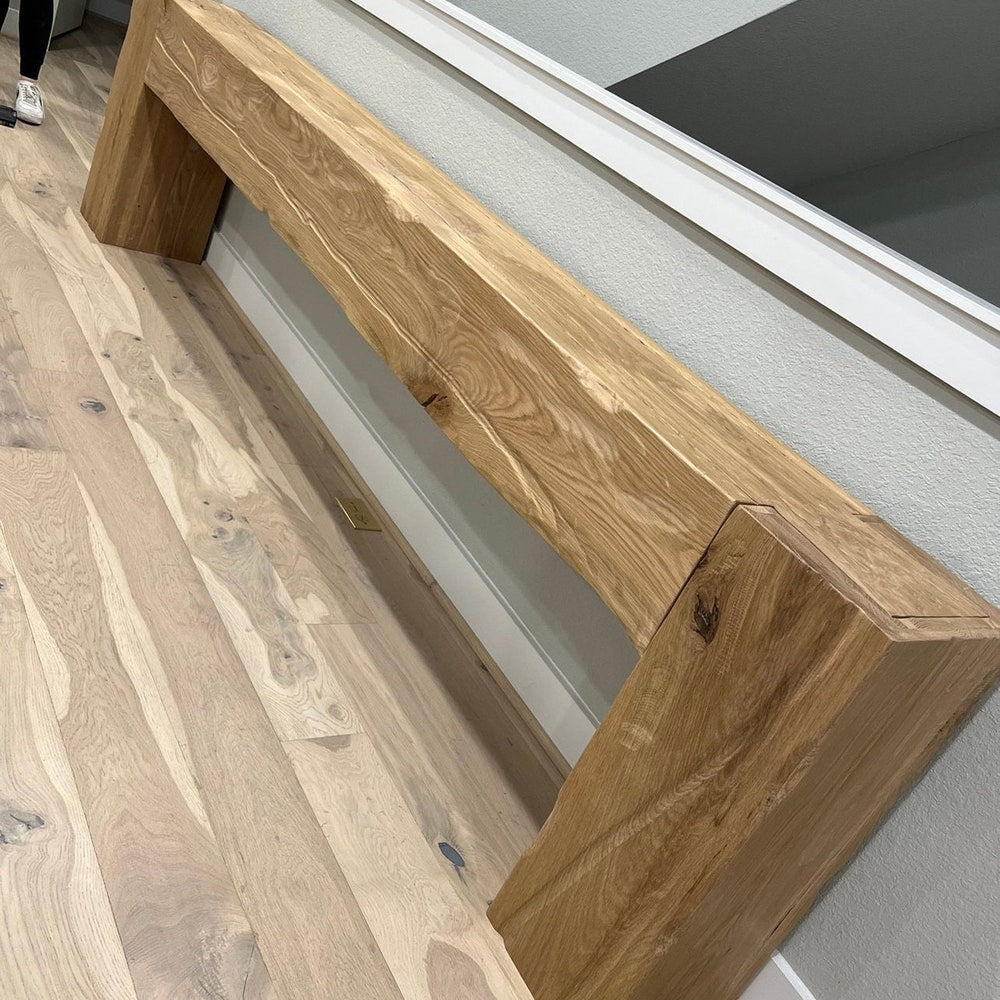 UBUD White Oak Console 12.75” depth