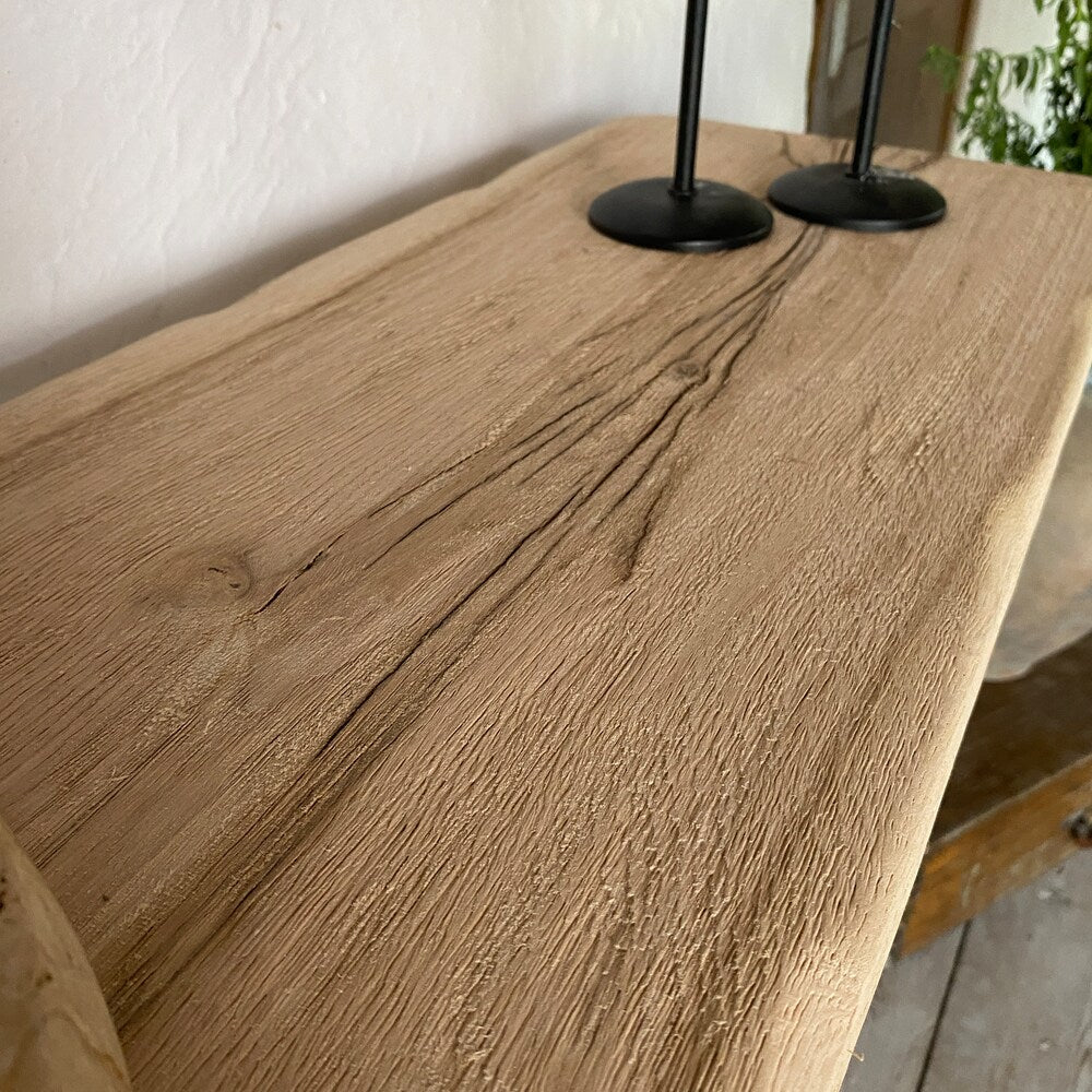 Console Table, Unique Rustic/Reclaimed Wood, Custom Farmhouse Hallway Sofa Entrway Wooden Solid Foyer Dresser Entry Table Gift for Women/Her