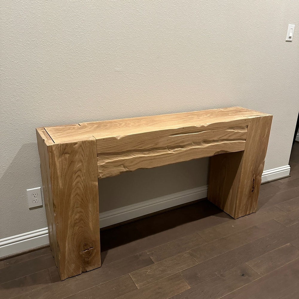 UBUD White Oak Console 12.75” depth