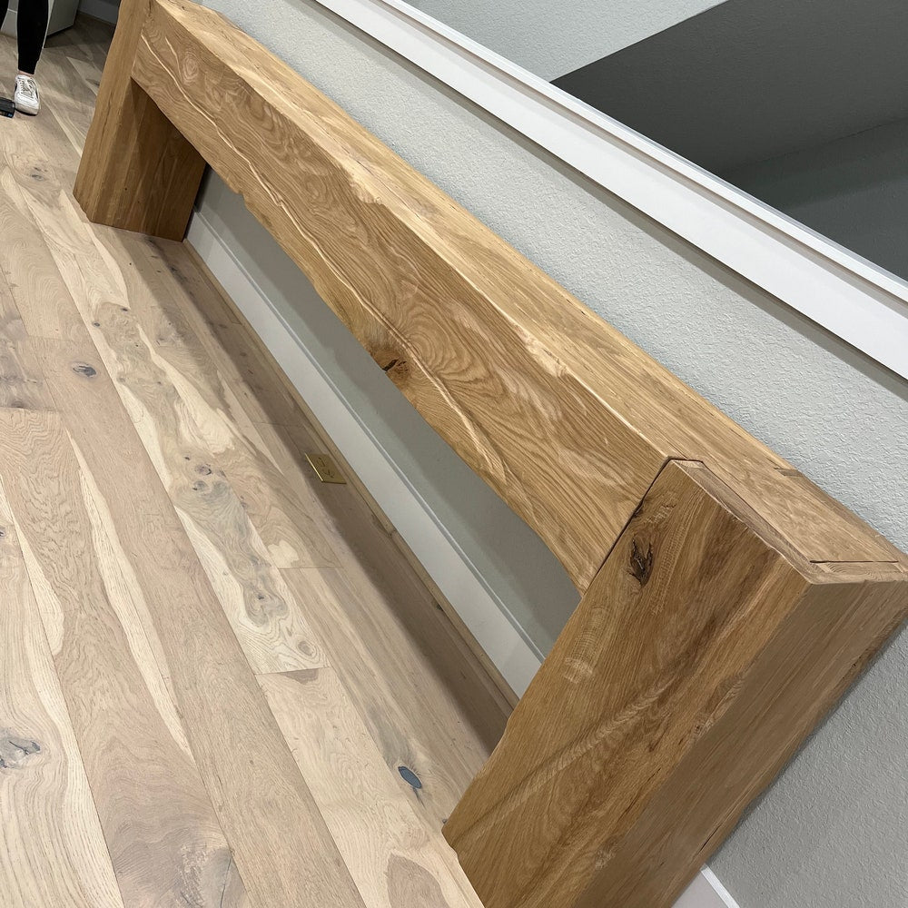 UBUD White Oak Console 12.75” depth