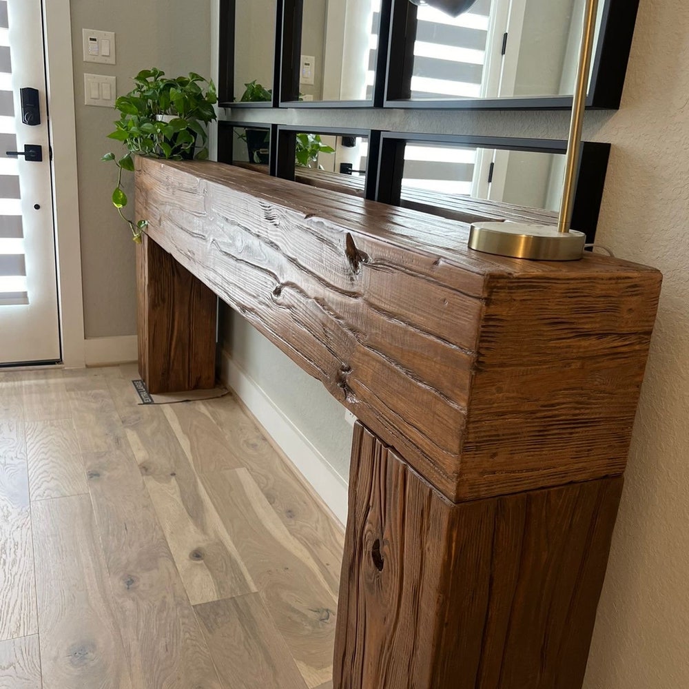 Three Beam Console Table