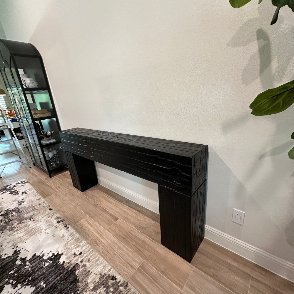 Three Beam Console Table