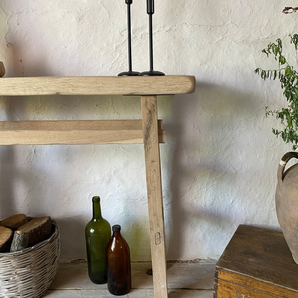 Console Table, Unique Rustic/Reclaimed Wood, Custom Farmhouse Hallway Sofa Entrway Wooden Solid Foyer Dresser Entry Table Gift for Women/Her