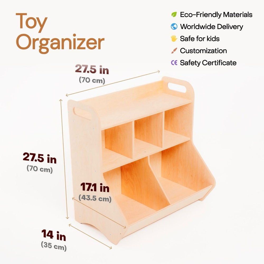 Classroom shelves, Nursery Storage, Playroom Decor, Toddler Bookshelf, Montessori furniture, Storage unit stuff, Preschool Toy display shelf