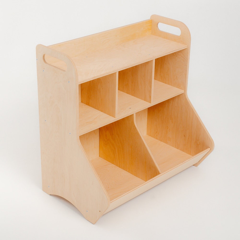 Classroom shelves, Nursery Storage, Playroom Decor, Toddler Bookshelf, Montessori furniture, Storage unit stuff, Preschool Toy display shelf