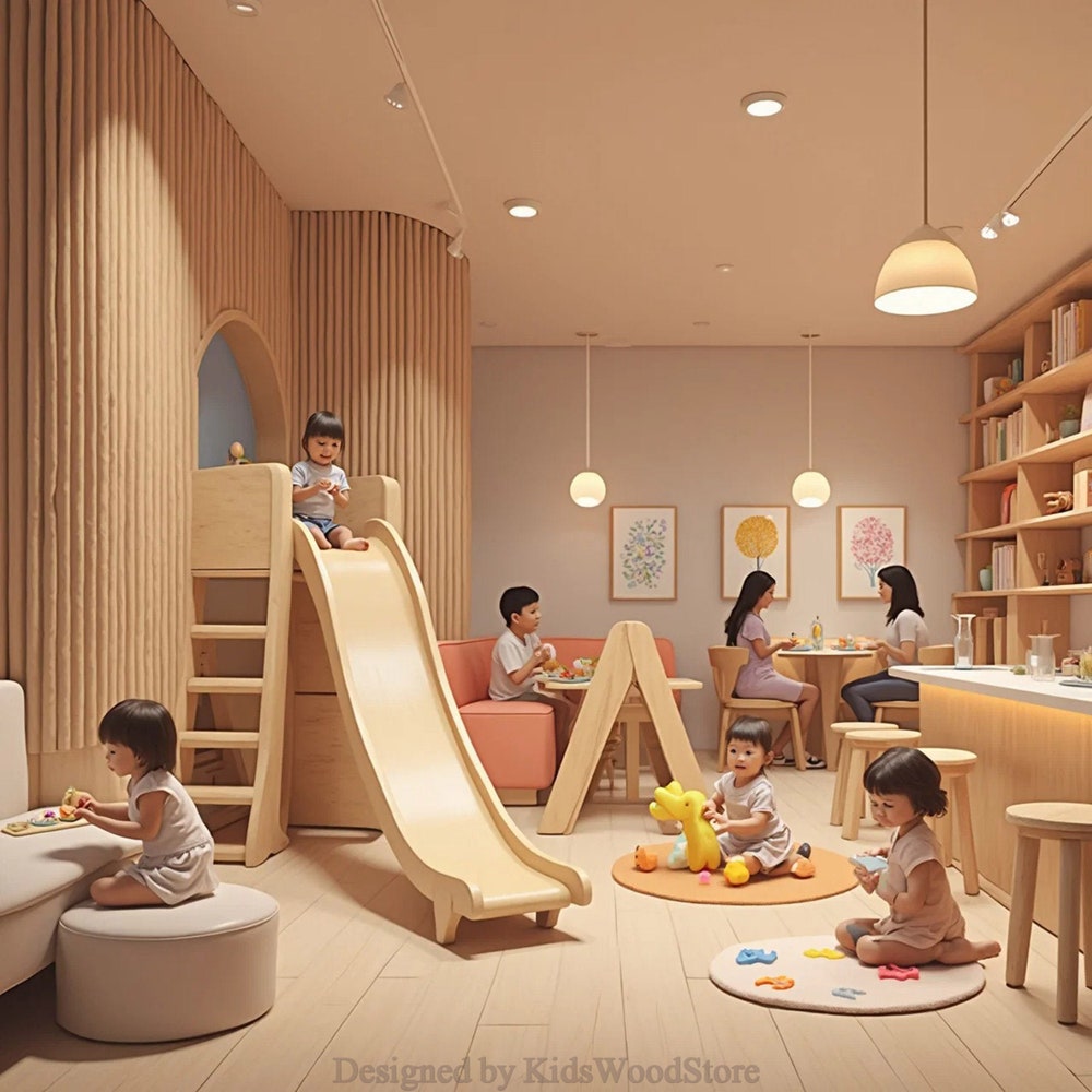 Custom Indoor Play Area & Kids Room Furniture for Daycare | Special Design, Production and Delivery Full Service