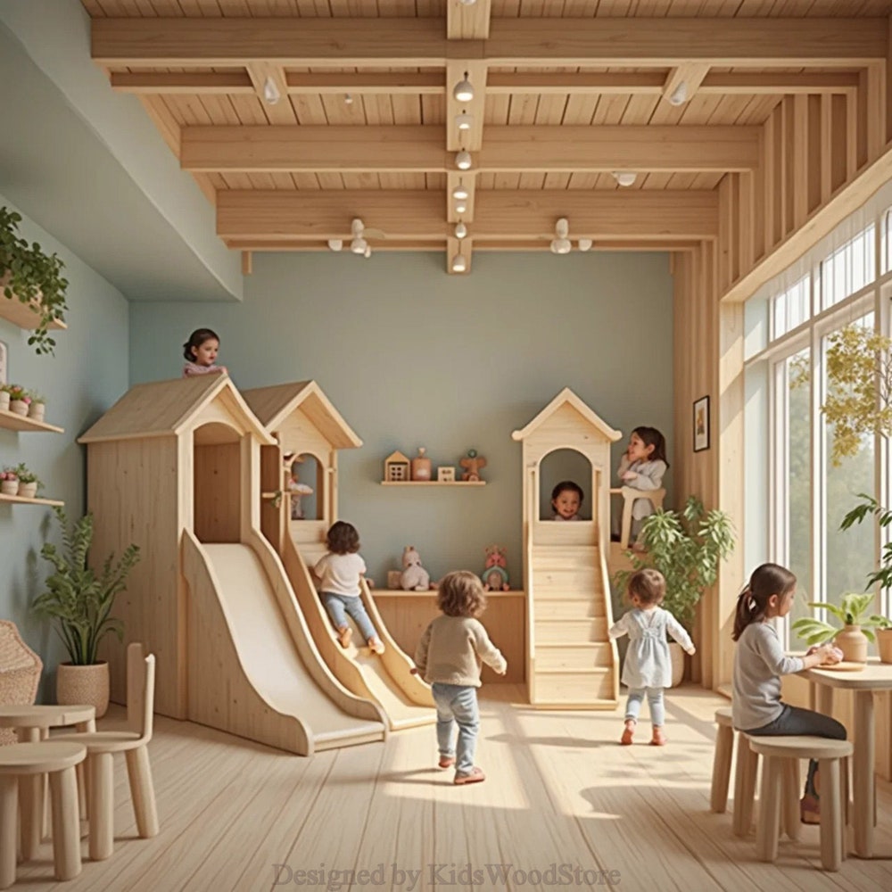 Custom Indoor Play Area & Kids Room Furniture for Daycare | Special Design, Production and Delivery Full Service