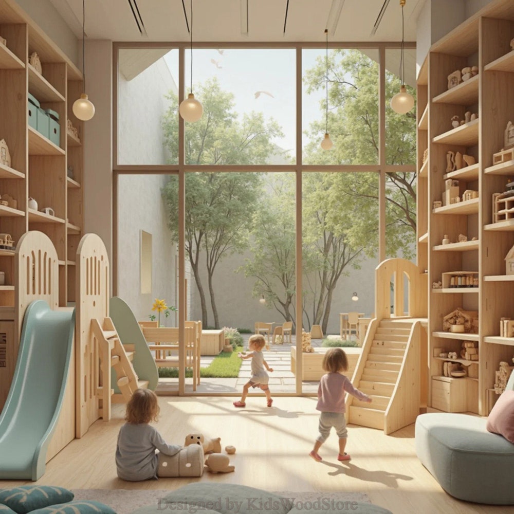Custom Indoor Play Area & Kids Room Furniture for Daycare | Special Design, Production and Delivery Full Service