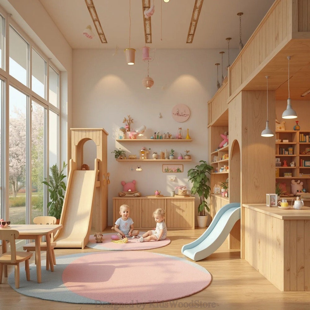 Custom Indoor Play Area & Kids Room Furniture for Daycare | Special Design, Production and Delivery Full Service