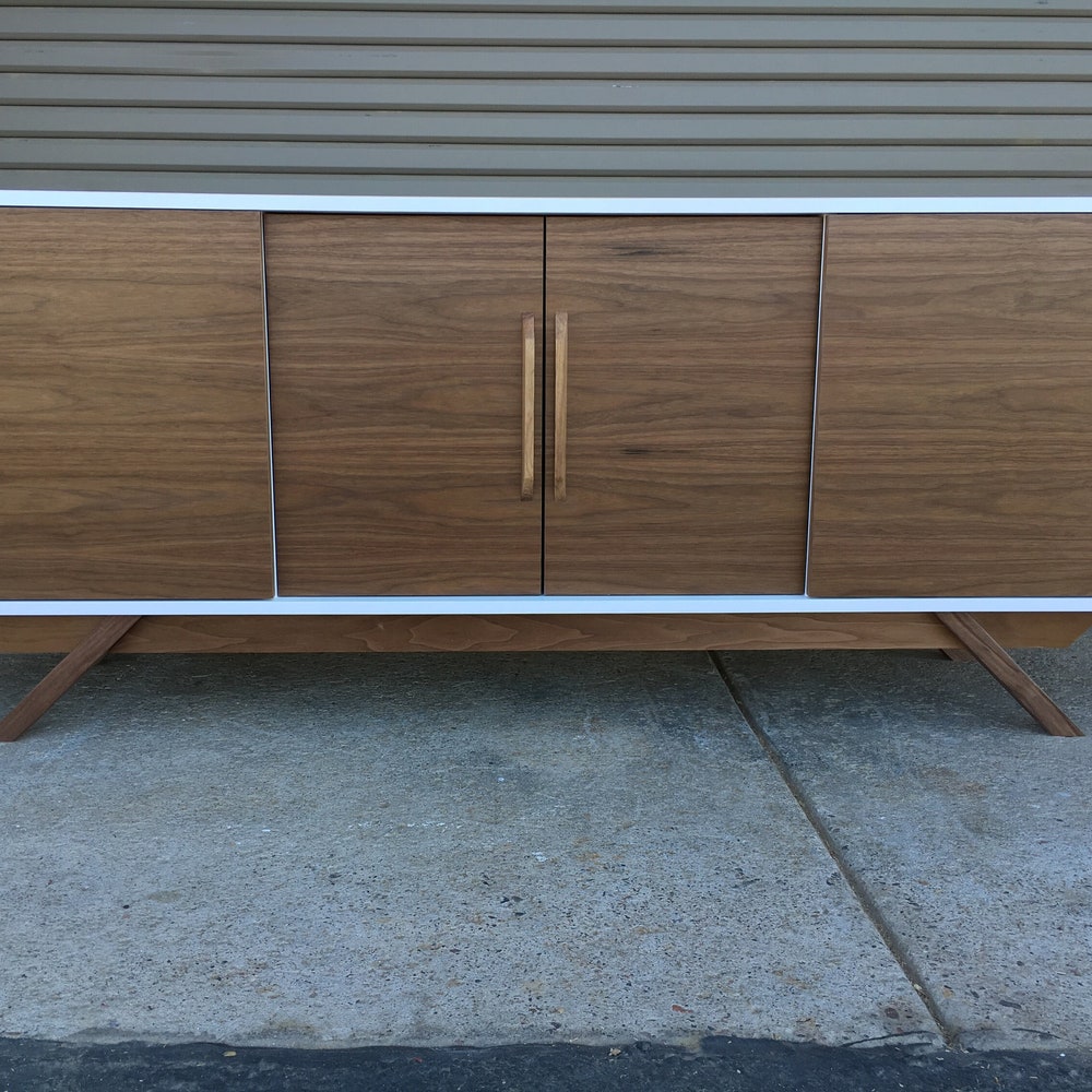 72" Bespoke Statement Credenza - 4 Doors, No Drawers - Customize to Your Unique Style