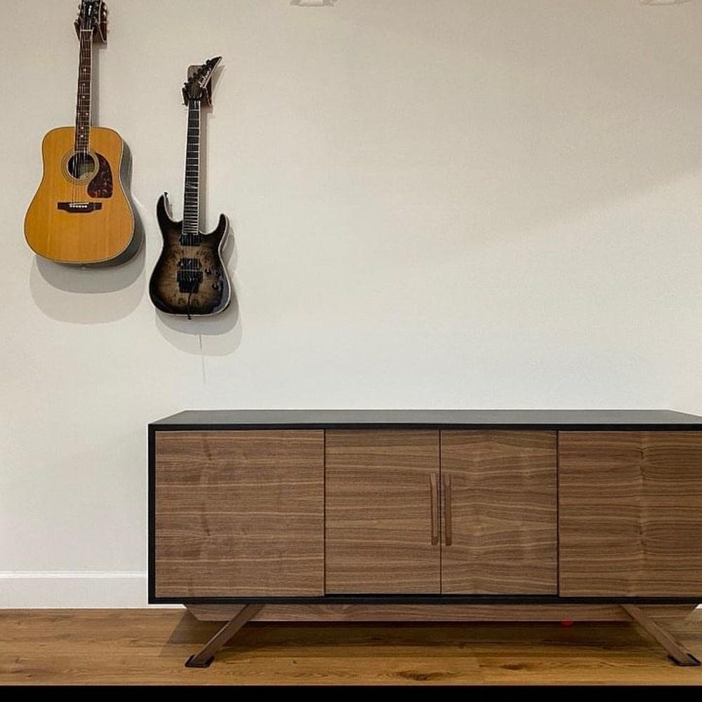 72" Bespoke Statement Credenza - 4 Doors, No Drawers - Customize to Your Unique Style