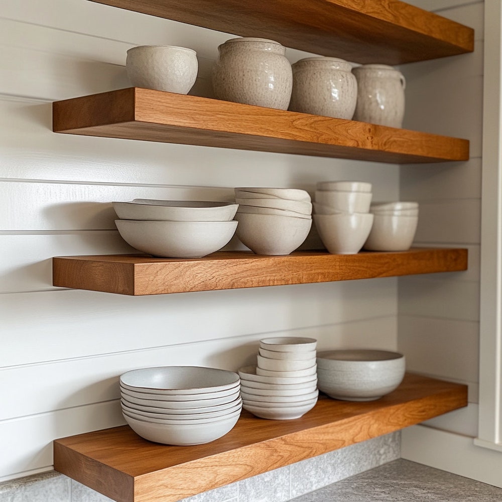 Cherry Shelf, Cherry Wood Shelf, Cherry Wood Floating Shelf, Cherry Wall Shelf, Cherry Wood Wall Shelf