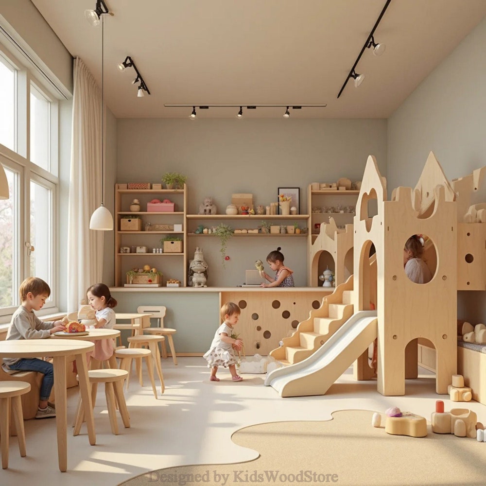 Custom Indoor Play Area & Kids Room Furniture for Daycare | Special Design, Production and Delivery Full Service