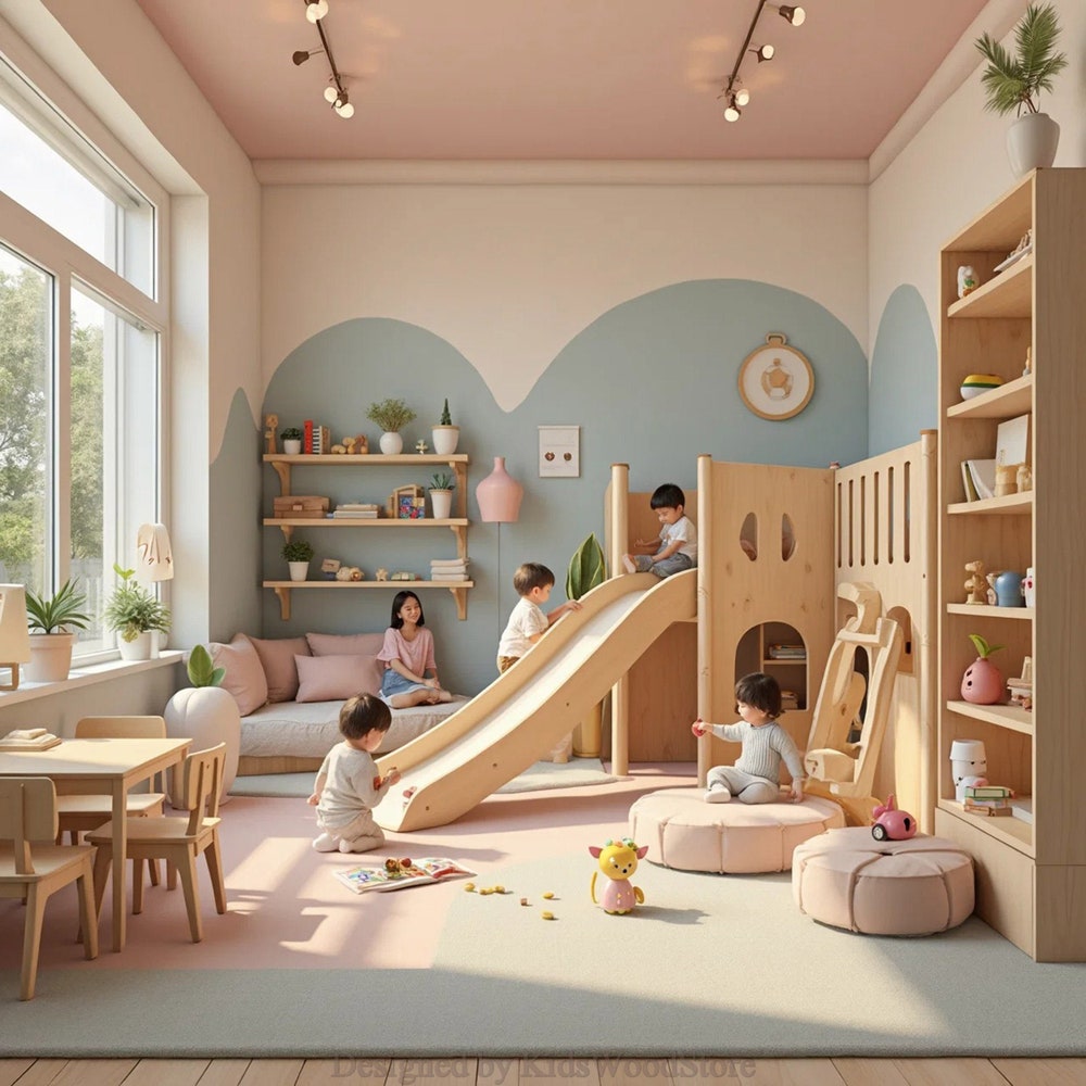 Custom Indoor Play Area & Kids Room Furniture for Daycare | Special Design, Production and Delivery Full Service