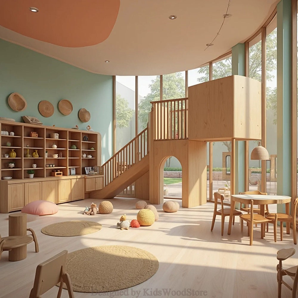 Custom Indoor Play Area & Kids Room Furniture for Daycare | Special Design, Production and Delivery Full Service