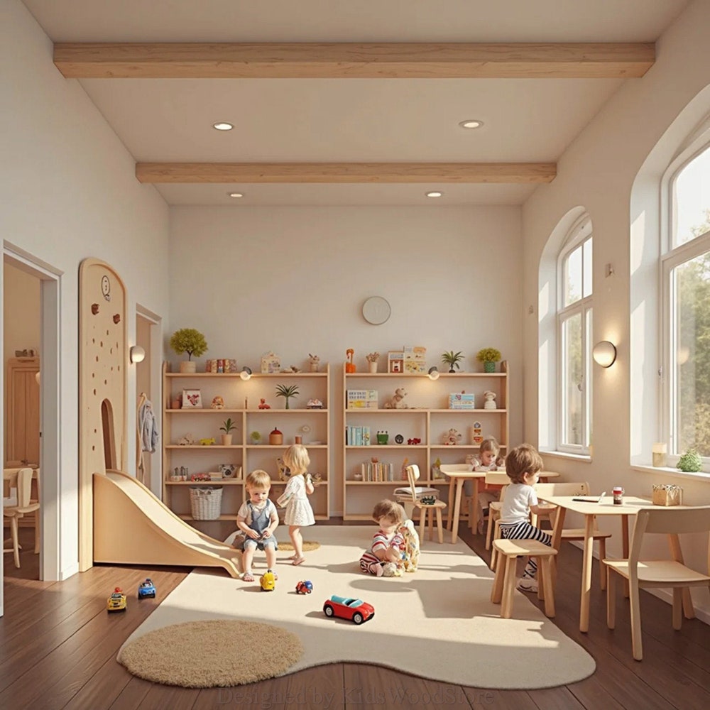 Custom Indoor Play Area & Kids Room Furniture for Daycare | Special Design, Production and Delivery Full Service
