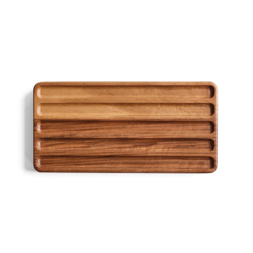 Wood Desk Organizer Set, Pen Holder, Handmade Tray, Custom Gift, Personalized Organizer