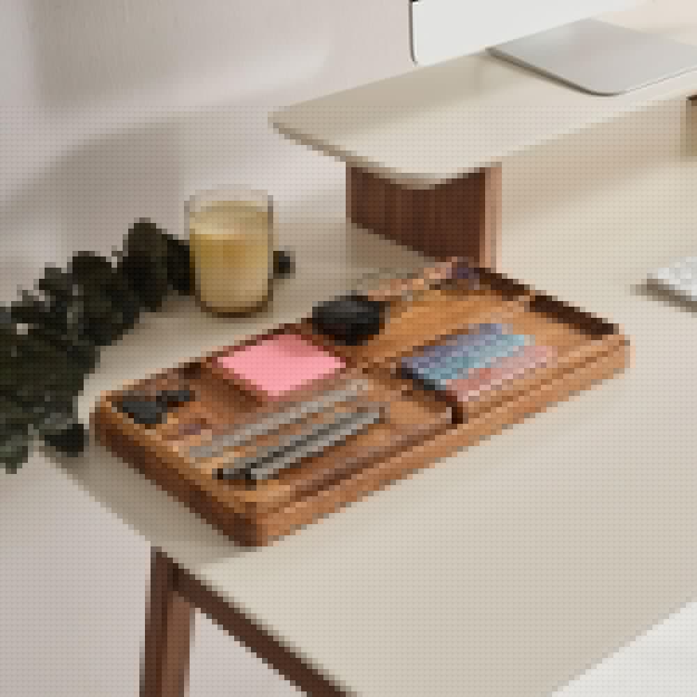 Wooden Desk Organizer Set, Organizer for Accessory Storage, Custom & Personalized Organizers