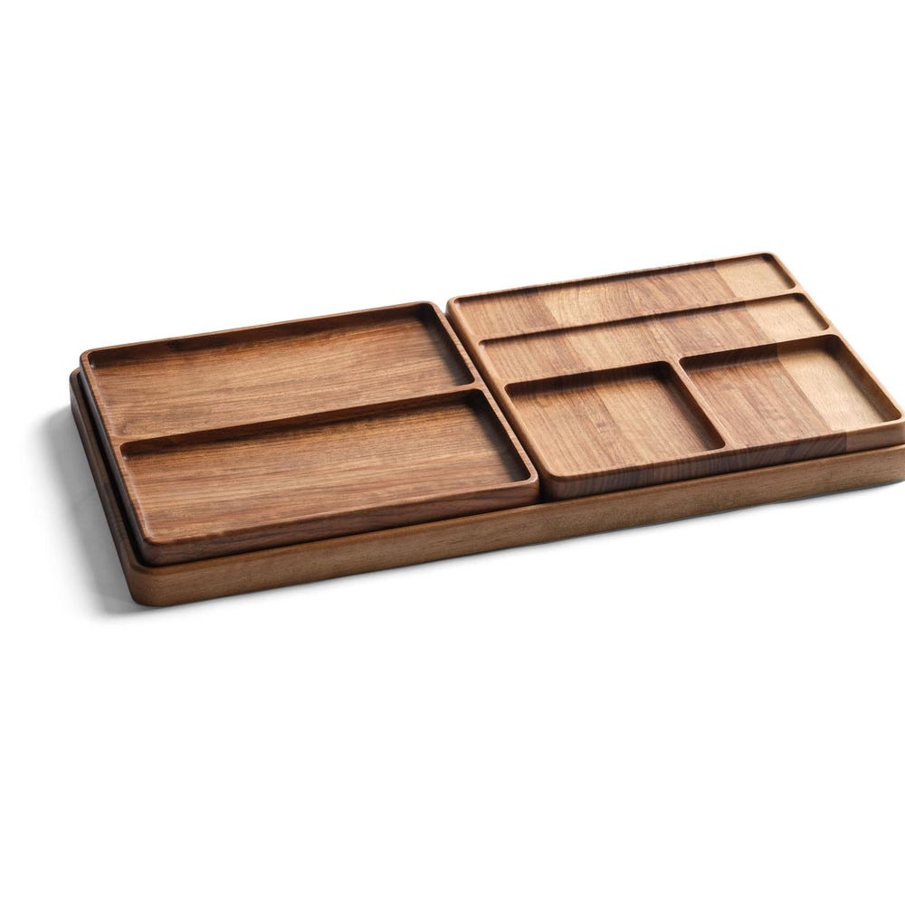 Wooden Desk Organizer Set, Organizer for Accessory Storage, Custom & Personalized Organizers