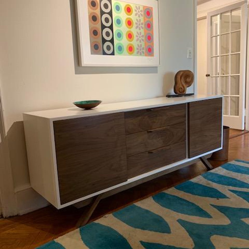 72" Bespoke Statement Credenza - 2 Doors, 3 Drawers - Customize to Your Unique Style