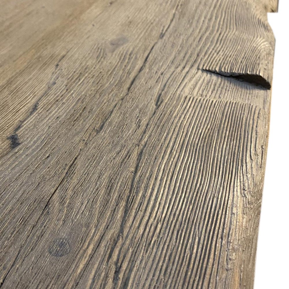 Custom Handmade Rustic Wooden Coffee Table - Farmhouse Style natural Live Edge Reclaimed Handcrafted solid rectangular wood table home decor