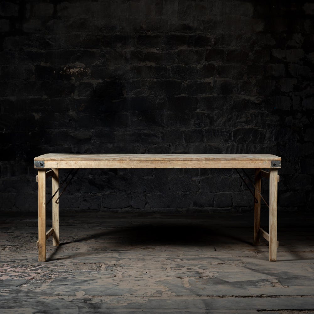Vintage Reclaimed wooden Dining table | Kitchen and dining | Antique finish folding table | Handmade | Farmhouse Dining Table | Rustic table