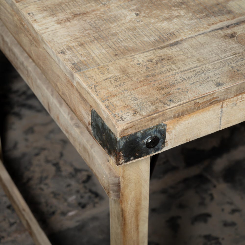 Vintage Reclaimed wooden Dining table | Kitchen and dining | Antique finish folding table | Handmade | Farmhouse Dining Table | Rustic table