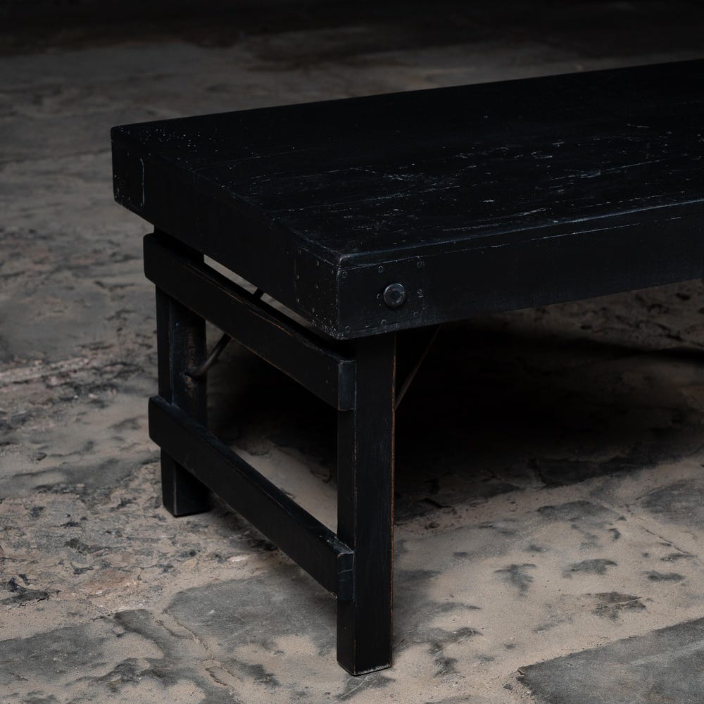 Vintage Reclaimed wood Coffee table | Living room coffee table | Antique finish folding table | Handmade Farmhouse Center Table