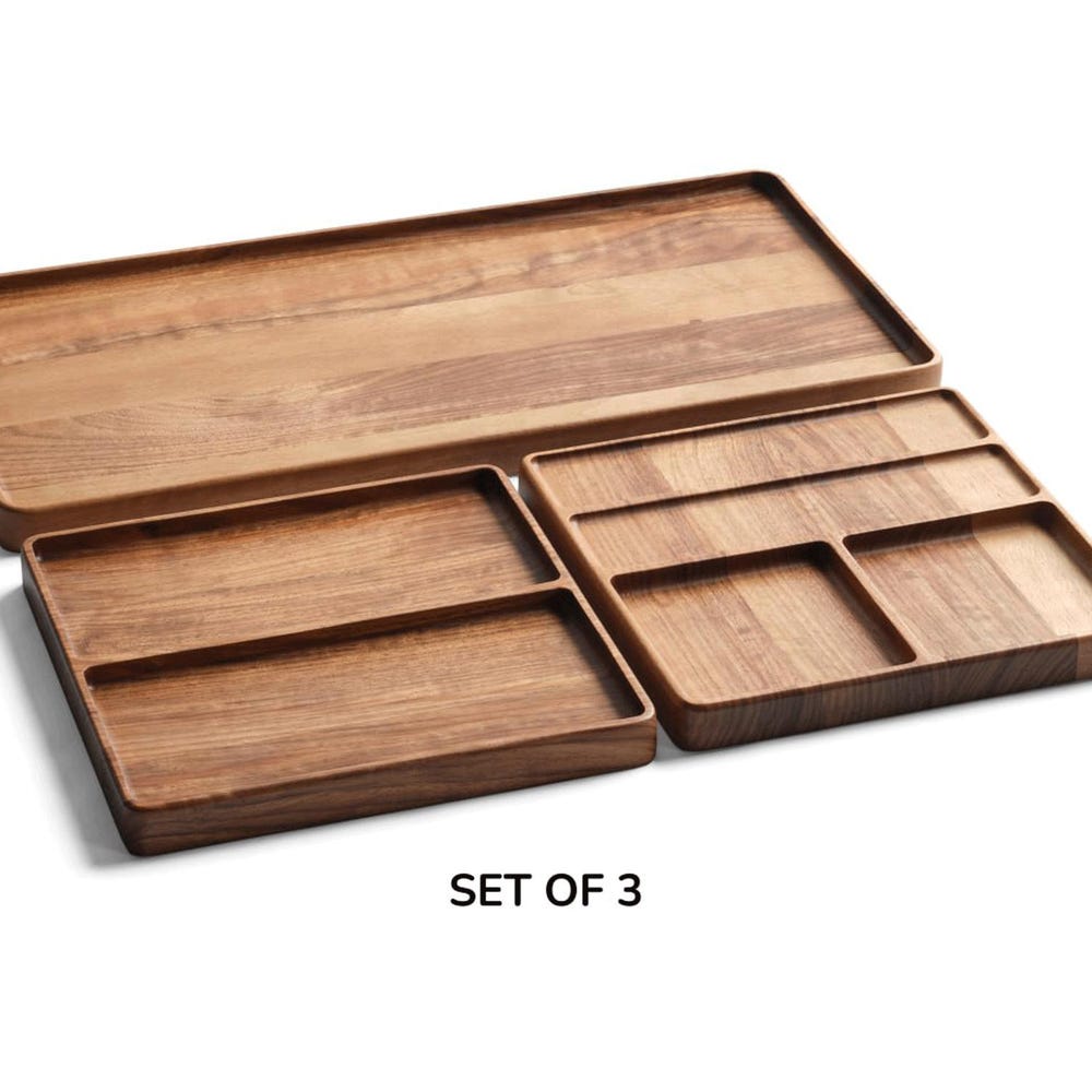 Wooden Desk Organizer Set, Organizer for Accessory Storage, Custom & Personalized Organizers